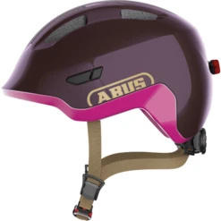ABUS Fietshelm SMILE Y 3.0 ACE LED Royal Purple -EXIT TOYS || Steiff || fehn Verkoopwinkel abus fietshelm smile y 3 0 ace led royal purple a408830 3