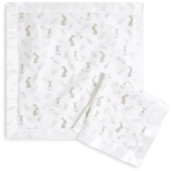 Aden +anais™ Musslin Knuffeldoekje 2-pack Blush Ing Bunnies