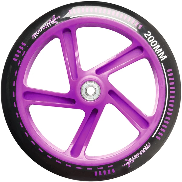 AUTHENTIC SPORTS Aluminium Step, Scooter Muuwmi Wit/paars, 200 Mm 6 AUTHENTIC SPORTS Aluminium Step, Scooter Muuwmi Wit/paars, 200 Mm - Image 4