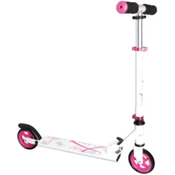 AUTHENTIC SPORTS Aluminium Step, Scooter Muuwmi Wit/roze, 125 Mm