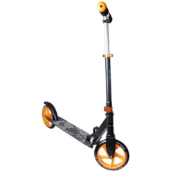 AUTHENTIC SPORTS Aluminium Step, Scooter Muuwmi Zwart/oranje, 200 Mm