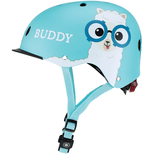 GLOBBER AUTHENTIC SPORTS Schaap Helm Elite Lights Blauw Buddy 4 GLOBBER AUTHENTIC SPORTS Schaap Helm Elite Lights Blauw Buddy - Image 2