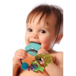 Infantino B Kids® Slide & Chew Teether Keys -EXIT TOYS || Steiff || fehn Verkoopwinkel b kids slide chew teether keys a190122 1