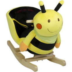 BabyGO - Schommeldier Bij -EXIT TOYS || Steiff || fehn Verkoopwinkel babygo schommeldier bij a237653 1