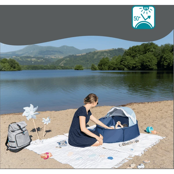 Babymoov Speelpark En Reiswieg 2in1 Babyni Marinière 6 Babymoov Speelpark En Reiswieg 2in1 Babyni Marinière - Afbeelding 4