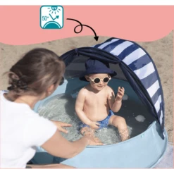 Babymoov Speelpark En Reiswieg 3in1 Babyni Aquani Marinière -EXIT TOYS || Steiff || fehn Verkoopwinkel babymoov speelpark en reiswieg 3in1 babyni aquani mariniere a412637 2