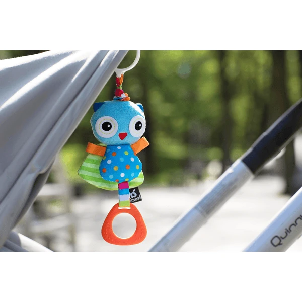 BENBAT Pluche Speelgoed Glitter Vriend Uil Voor Onderweg 4 BENBAT Pluche Speelgoed Glitter Vriend Uil Voor Onderweg - Afbeelding 2