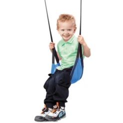 Bino Hangende Kinderschommel - Blauw -EXIT TOYS || Steiff || fehn Verkoopwinkel bino hangende kinderschommel blauw a313715 1