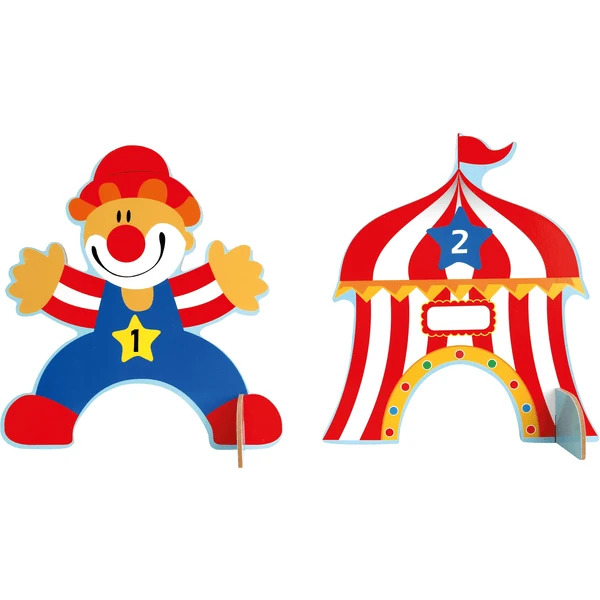 Bino Kinderspel K Rocket Set Van Hout, Circus 6 Bino Kinderspel K Rocket Set Van Hout, Circus - Afbeelding 4