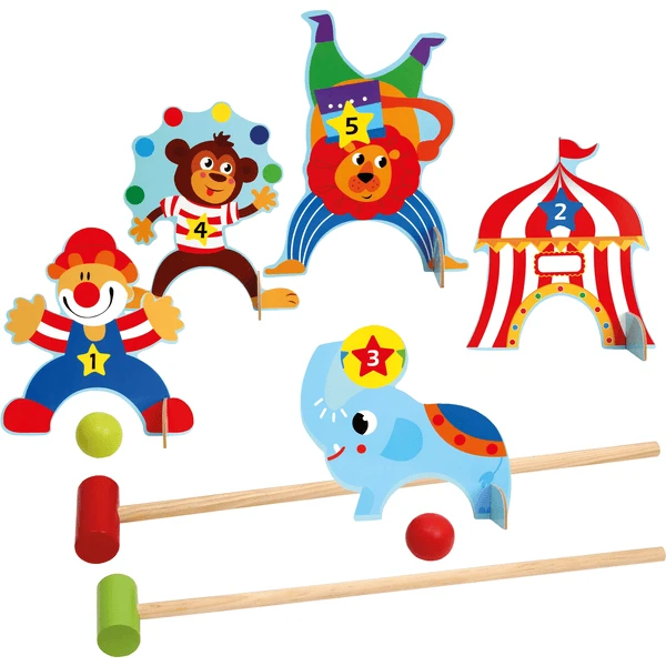 Bino Kinderspel K Rocket Set Van Hout, Circus 3 Bino Kinderspel K Rocket Set Van Hout, Circus