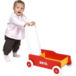 BRIO Loopkar, Rood/geel 31350 -EXIT TOYS || Steiff || fehn Verkoopwinkel brio loopkar rood geel 31350 a039721 2
