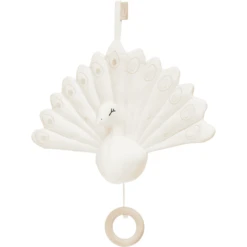 Cam Cam Copenhagen Cam Cam® COPENHAGEN Muziekmobiel, Pauw - Crème Wit