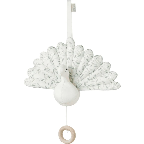 Cam Cam Copenhagen Cam Cam® COPENHAGEN Pauw Muziekdoos - OCS Green Leaves 4 Cam Cam Copenhagen Cam Cam® COPENHAGEN Pauw Muziekdoos - OCS Green Leaves - Afbeelding 2