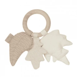 Cam Cam Copenhagen Rammelaar, Bladeren Met Esdoornhouten Ring - Natural -EXIT TOYS || Steiff || fehn Verkoopwinkel cam cam copenhagen rammelaar bladeren met esdoornhouten ring natural a369665 3