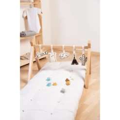 Childhome CHILD HOME Tipi Play Gym Nieuw Natural -EXIT TOYS || Steiff || fehn Verkoopwinkel child home tipi play gym nieuw natural a325954 4