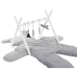 CHILDHOME Tipi Play Gym Wit -EXIT TOYS || Steiff || fehn Verkoopwinkel childhome tipi play gym wit a260061 1