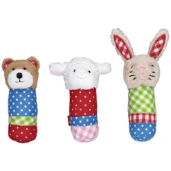 COPPENRATH Mini Rammelaar Lievelingsdieren - Babygeluk -EXIT TOYS || Steiff || fehn Verkoopwinkel coppenrath mini rammelaar lievelingsdieren babygeluk a099273 2