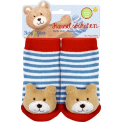 COPPENRATH Rammelende Sokken Beer één Maat BabyLuck -EXIT TOYS || Steiff || fehn Verkoopwinkel coppenrath rammelende sokken beer een maat babyluck a207155 3