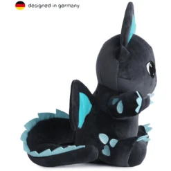 Corimori 1849 Knuffel Spark De Draak 30cm Zwart -EXIT TOYS || Steiff || fehn Verkoopwinkel corimori 1849 knuffel spark de draak 30cm zwart a370107 3