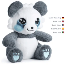 Corimori 1849 Zachte Knuffel Mei De Panda 26cm Blauw Wit Grijs -EXIT TOYS || Steiff || fehn Verkoopwinkel corimori 1849 zachte knuffel mei de panda 26cm blauw wit grijs a370124 3