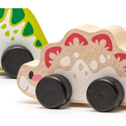 Cubika Toys Happy Dinos" Houten Speelgoed -EXIT TOYS || Steiff || fehn Verkoopwinkel cubika toys happy dinos houten speelgoed a344506 3