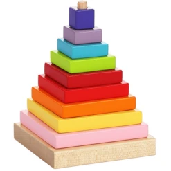 Cubika Toys Houten Speelgoed Pyramide