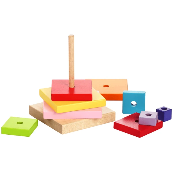 Cubika Toys Houten Speelgoed Pyramide 7 Cubika Toys Houten Speelgoed Pyramide - Afbeelding 5