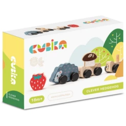 Cubika Toys Houten Speelgoed "Slimme Egel -EXIT TOYS || Steiff || fehn Verkoopwinkel cubika toys houten speelgoed slimme egel a344499 4