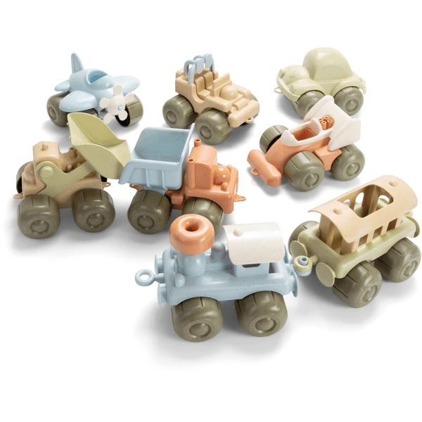 Dantoy BIO Voertuigen 8 Stuks 3 Dantoy BIO Voertuigen 8 Stuks