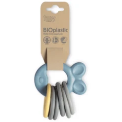 Dantoy Kleine BIO Bijtring Ketting Blauw -EXIT TOYS || Steiff || fehn Verkoopwinkel dantoy kleine bio bijtring ketting blauw a312259 2