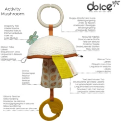 Dolce Earth Paddestoel Activiteit Speelgoed -EXIT TOYS || Steiff || fehn Verkoopwinkel dolce earth paddestoel activiteit speelgoed a373853 3