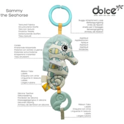 Dolce Ocean Sammy Het Zeepaardje -EXIT TOYS || Steiff || fehn Verkoopwinkel dolce ocean sammy het zeepaardje a373826 3
