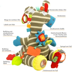 Dolce Ontdekker Zebra Luitpold -EXIT TOYS || Steiff || fehn Verkoopwinkel dolce ontdekker zebra luitpold a277261 2