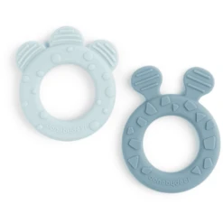 Done By Deer ™ Bijtring 2-Pack Hert Friends Blauw -EXIT TOYS || Steiff || fehn Verkoopwinkel done by deer bijtring 2 pack hert friends blauw a337899 3