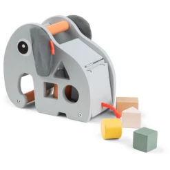 Done By Deer ™ Elphee Grey Plug-in Spel -EXIT TOYS || Steiff || fehn Verkoopwinkel done by deer elphee grey plug in spel a404414 3