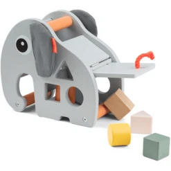 Done By Deer ™ Elphee Grey Plug-in Spel -EXIT TOYS || Steiff || fehn Verkoopwinkel done by deer elphee grey plug in spel a404414 4