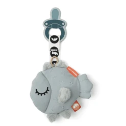 Done By Deer ™ Fopspeenhouder Puffee Blauw