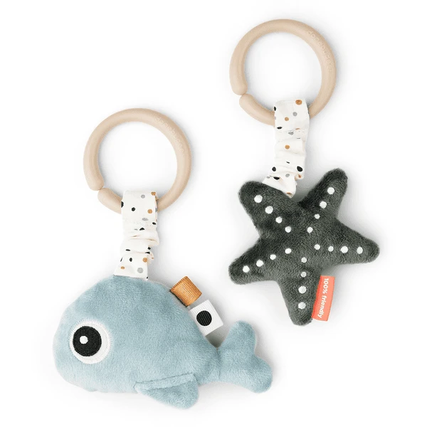 Done By Deer ™ Hangspeelgoed Wally Blauw 2 Stuks 5 Done By Deer ™ Hangspeelgoed Wally Blauw 2 Stuks - Image 3