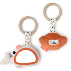 Done By Deer ™ Hangspeelgoed Wally Roze 2 Stuks -EXIT TOYS || Steiff || fehn Verkoopwinkel done by deer hangspeelgoed wally roze 2 stuks a404130 1