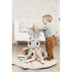 Done By Deer ™ Kleine Rammelaar Jelly Blue -EXIT TOYS || Steiff || fehn Verkoopwinkel done by deer kleine rammelaar jelly blue a332336 2