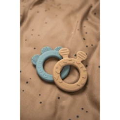 Done By Deer ™ Knuffeldoekje Met Bijtring Croco, Groen -EXIT TOYS || Steiff || fehn Verkoopwinkel done by deer knuffeldoekje met bijtring croco groen a302616 4