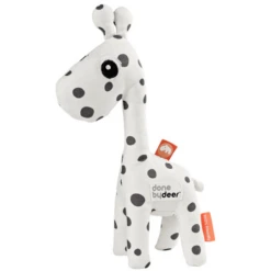 Done By Deer ™ Rammelaar Giraffe Raffi, Wit/zwart