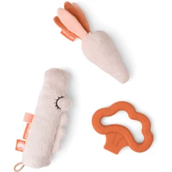 Done By Deer ™ Sensorische Speelset 3 Stuks Croco Roze -EXIT TOYS || Steiff || fehn Verkoopwinkel done by deer sensorische speelset 3 stuks croco roze a404124 4