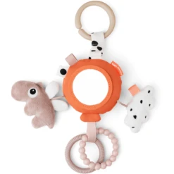 Done By Deer ™ To-Go Activity Spiegel Happy Clouds Papaya -EXIT TOYS || Steiff || fehn Verkoopwinkel done by deer to go activity spiegel happy clouds papaya a404169 4