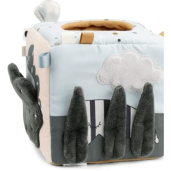 Done By Deer ™ Zintuiglijke Stoffen Kubus Hert Friends Mix Van Kleuren -EXIT TOYS || Steiff || fehn Verkoopwinkel done by deer zintuiglijke stoffen kubus hert friends mix van kleuren a337871 2