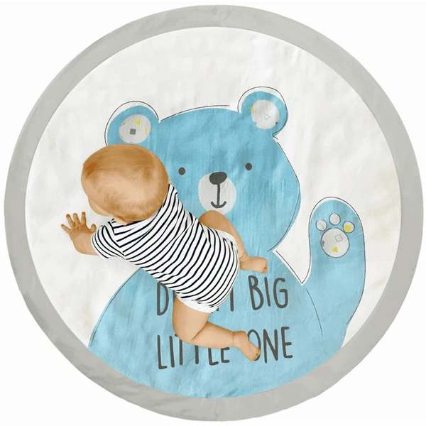 DREAM Gro Playmat Blauw Bear Beide Zijden 7 DREAM Gro Playmat Blauw Bear Beide Zijden - Afbeelding 5