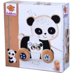 Eichhorn Pull-along Panda -EXIT TOYS || Steiff || fehn Verkoopwinkel eichhorn pull along panda a312441 2