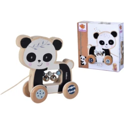 Eichhorn Pull-along Panda -EXIT TOYS || Steiff || fehn Verkoopwinkel eichhorn pull along panda a312441 4