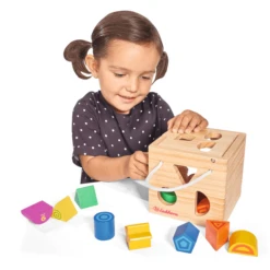 EICHHORN Sorteerkubus -EXIT TOYS || Steiff || fehn Verkoopwinkel eichhorn sorteerkubus a078335 1