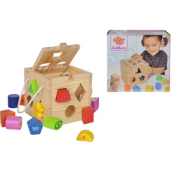 EICHHORN Sorteerkubus -EXIT TOYS || Steiff || fehn Verkoopwinkel eichhorn sorteerkubus a078335 2